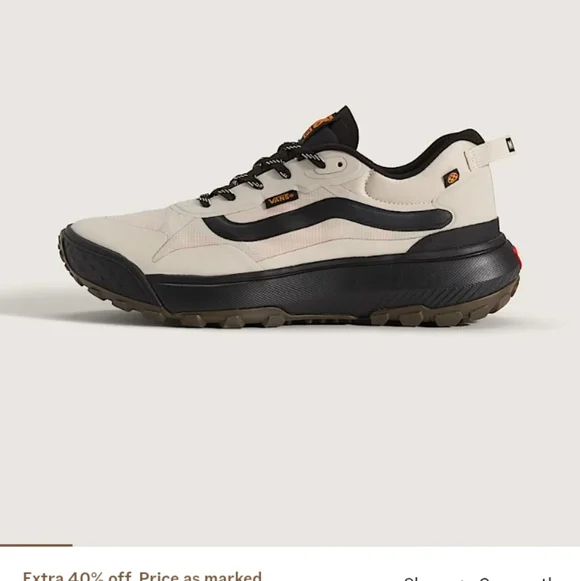 New Vans all-terrain mte crosspath mid shoe oatmeal beige and black - Picture 7 of 7